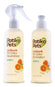 Two spray bottles of Patika Pets UnStunk 911 Odor Neutralizer, one labeled as Step 1 and one as Step 2, in white and orange design with Citrus illustrations.