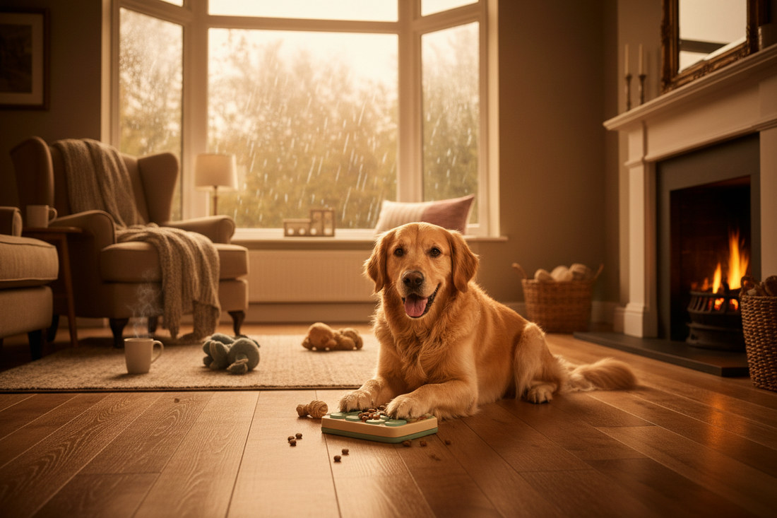 How to Keep Your Dog Entertained Indoors (Even on the Rainiest Days)