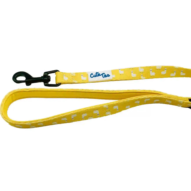 Add a splash of fun to every walk with the Cutie Ties Fun Design Dog Leash. Crafted for comfort and playful style, this leash turns strolls into joyful adventures. Durable yet lightweight, it keeps your furry friend secure while showing off their personality with colorful, lively patterns. Make every outing a little more exciting and a lot more adorable!