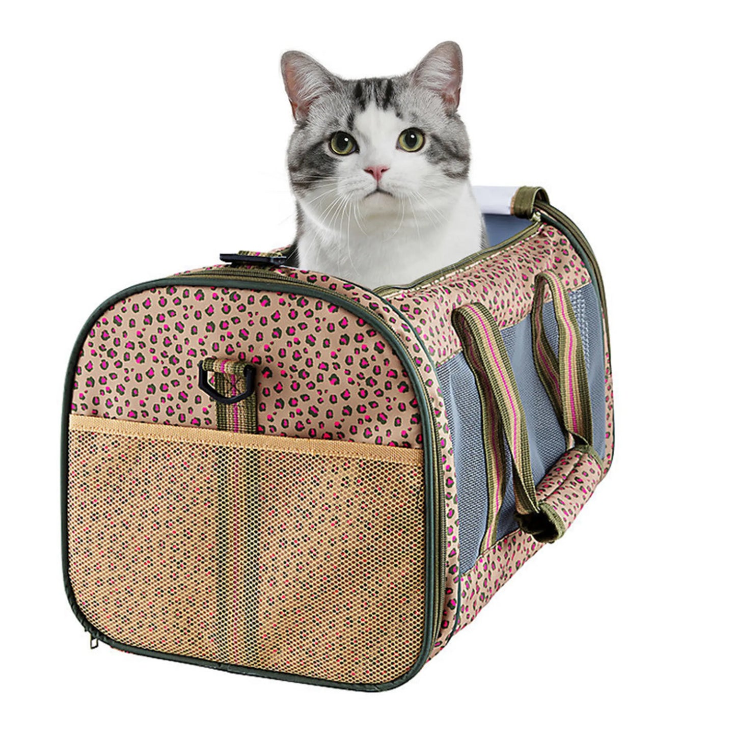 GOOPAWS Soft-Sided Airline-Approved Travel Dog & Cat Carrier