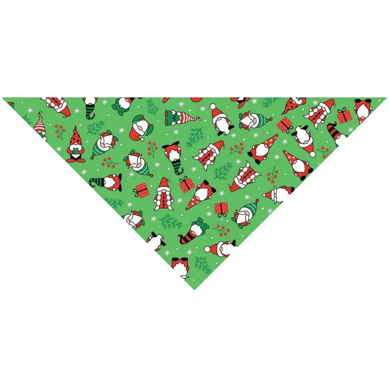 TP Seasonal Bandana Holiday Gnomes Grn