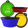 Collapsible Silicone Travel Bowls