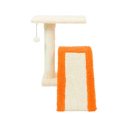 Armarkat Two Level Platform Scratcher W Sisal Carpet Ramp