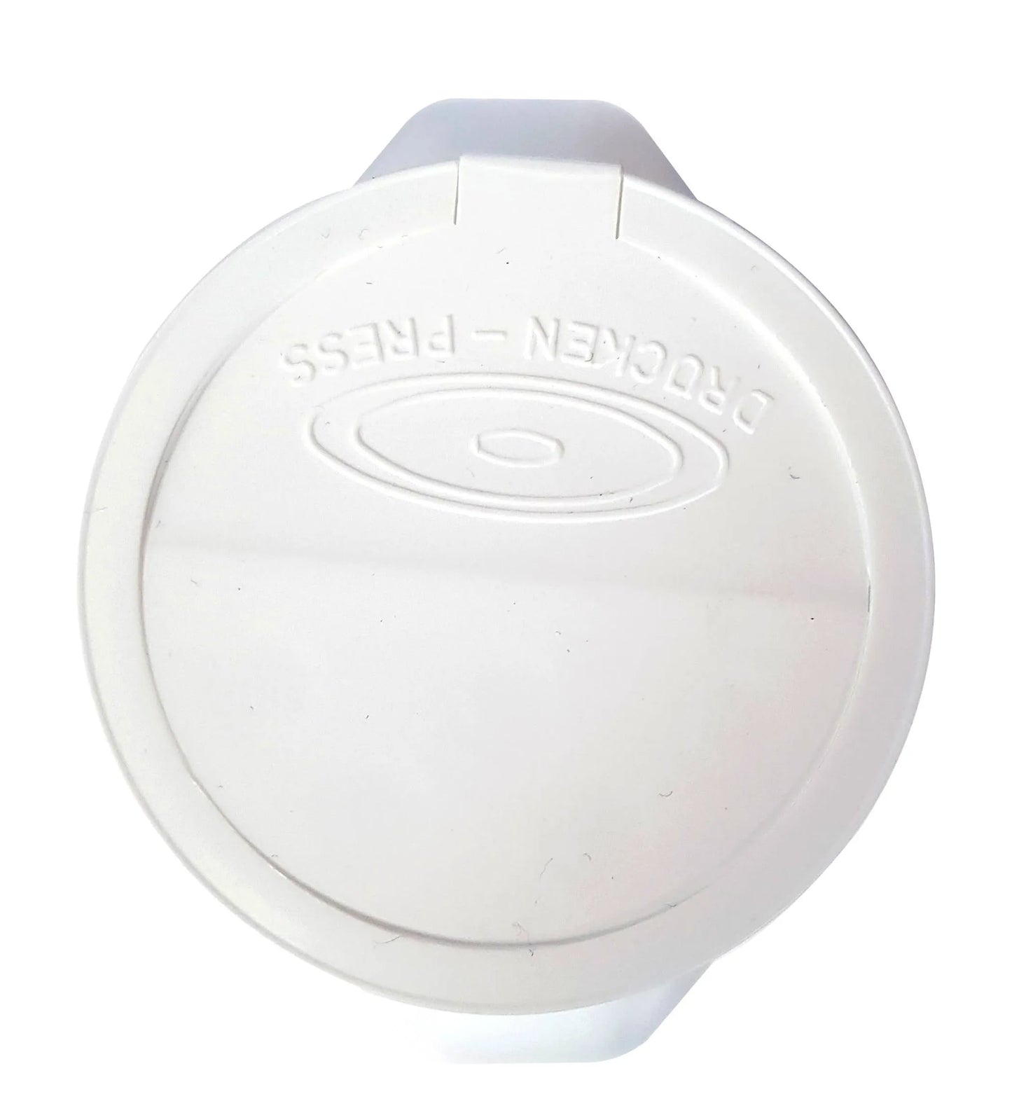White plastic component with 'Broken' and 'Pass' labels on a white background