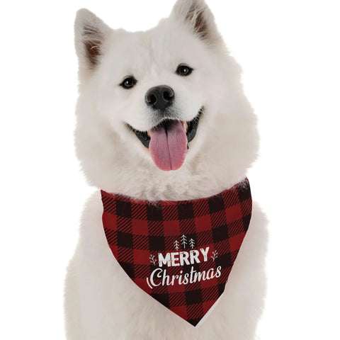Merry Christmas Dog Bandana