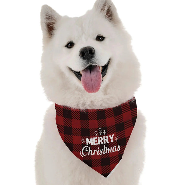 Merry Christmas Dog Bandana