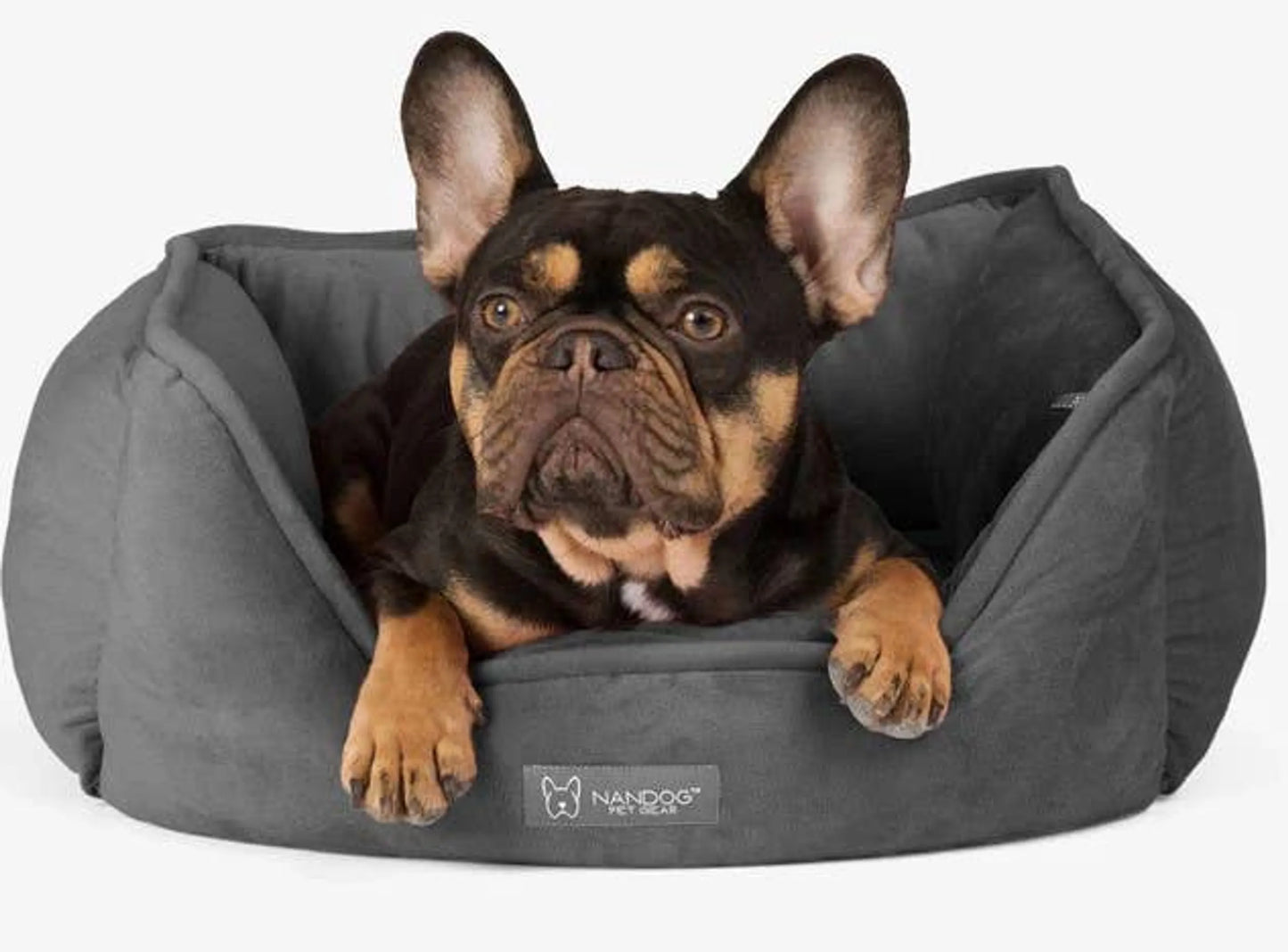 NANDOG Reversible Micro-Plush Fabric Pet Bed