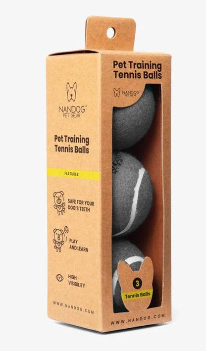 NANDOG Dog Tennis Training Balls Set