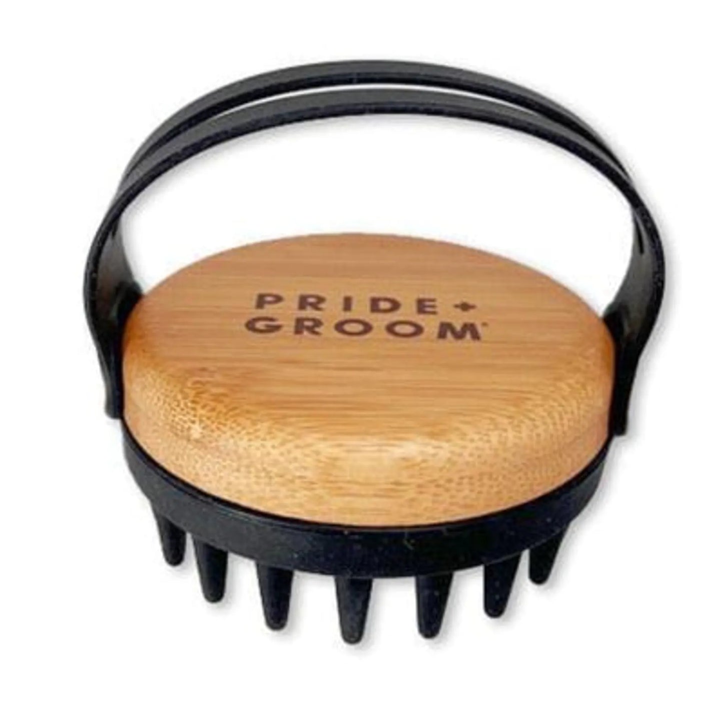 Pride & Groom Bath Brush with packaging – Dog and cat grooming bath brush – Rosie's Pet Paradise