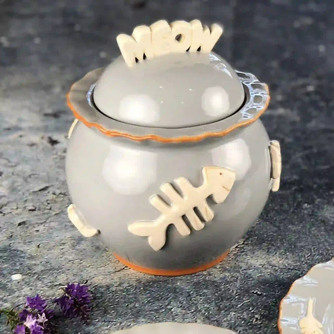 Cat Treat Jar