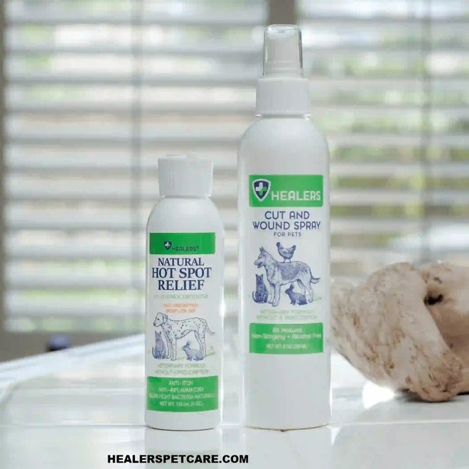 Healers Heal & Repair Kit  treat your pet to pain relief when you shop pet first aid from Healers Pet-care. Kit includes both a wound spray.