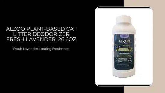 ALZOO Plant-Based Cat Litter Deodorizer Fresh Lavender, 26.6oz by@Outfy
