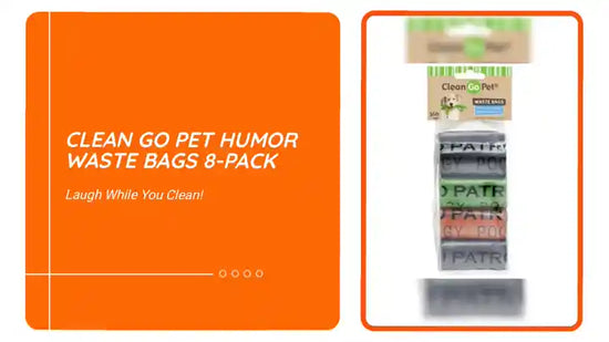 Clean Go Pet Humor Waste Bags 8-Pack by@Outfy
