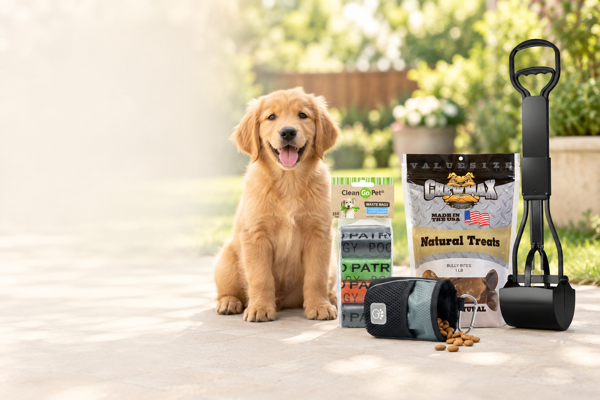 Puppy Potty Training Kit homepage banner concept
